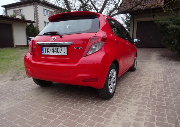 Toyota Yaris cena 27900 przebieg: 148040, rok produkcji 2012 z Ciechanowiec małe 277